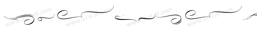 BLACKHAWK Swash字体转换
